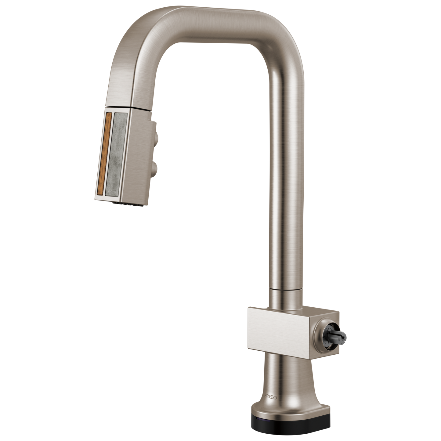 Brizo 64923LF-LHP Frank Lloyd Wright SmartTouch Pull-Down Prep Faucet with Square Spout - Less Handle