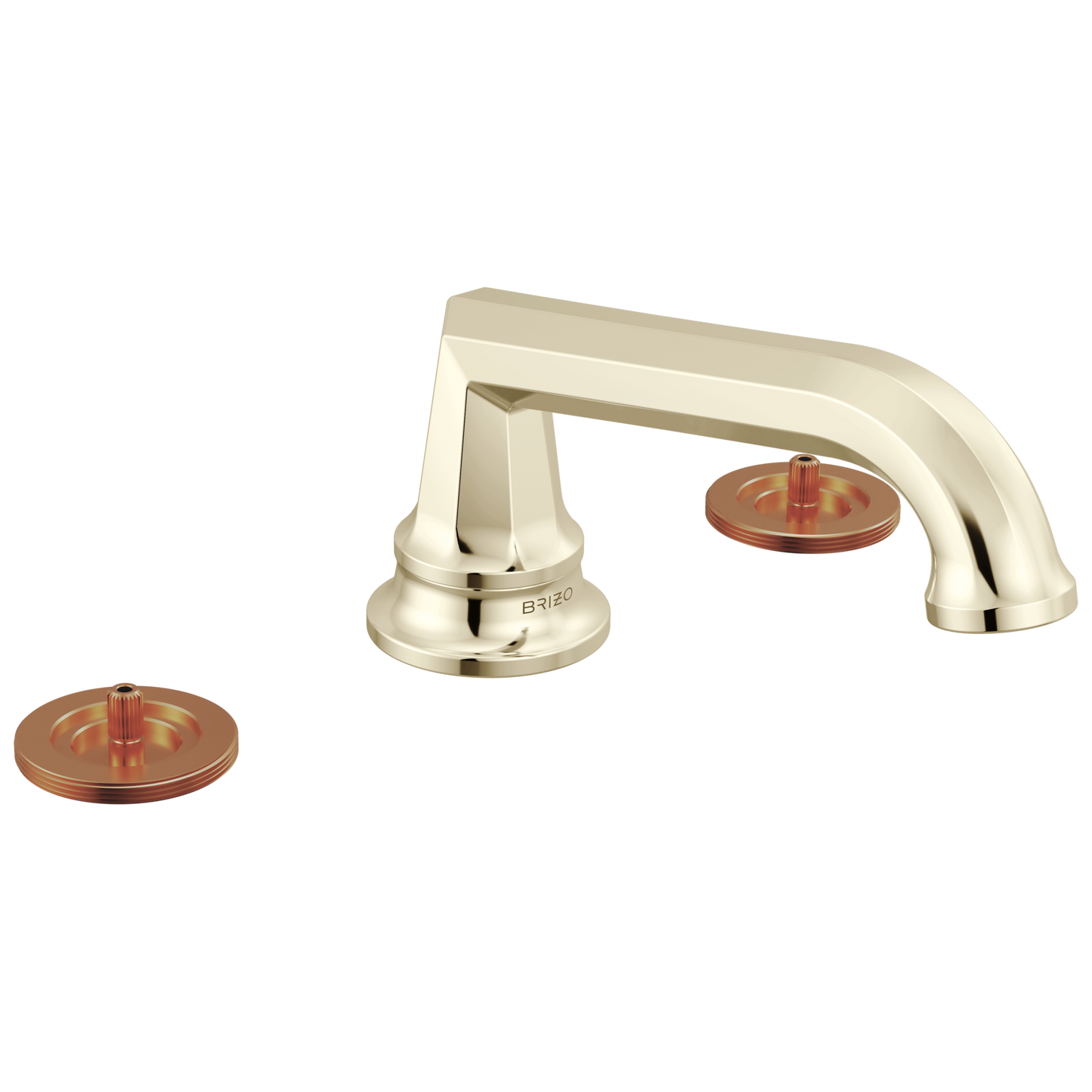 Brizo 65366LF-LHP Beauclere Widespread Lavatory Faucet with Low Spout - Less Handles 1.2 GPM