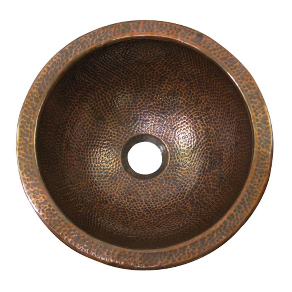 Barclay 6712 Addie Round Undermount Basin Hammered - Parent