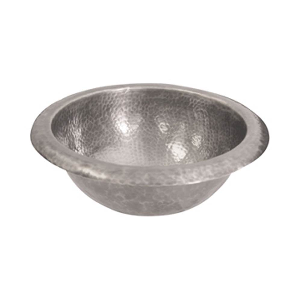 Barclay 6733 Aldo Round Self Rimming Basin Hammered