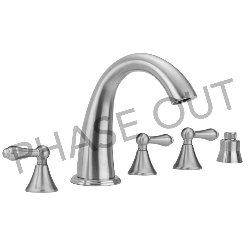 Jaclo 6960-T646-S-TRIM Cranford Roman Tub Set With Regency Lever Handles Mount - Parent