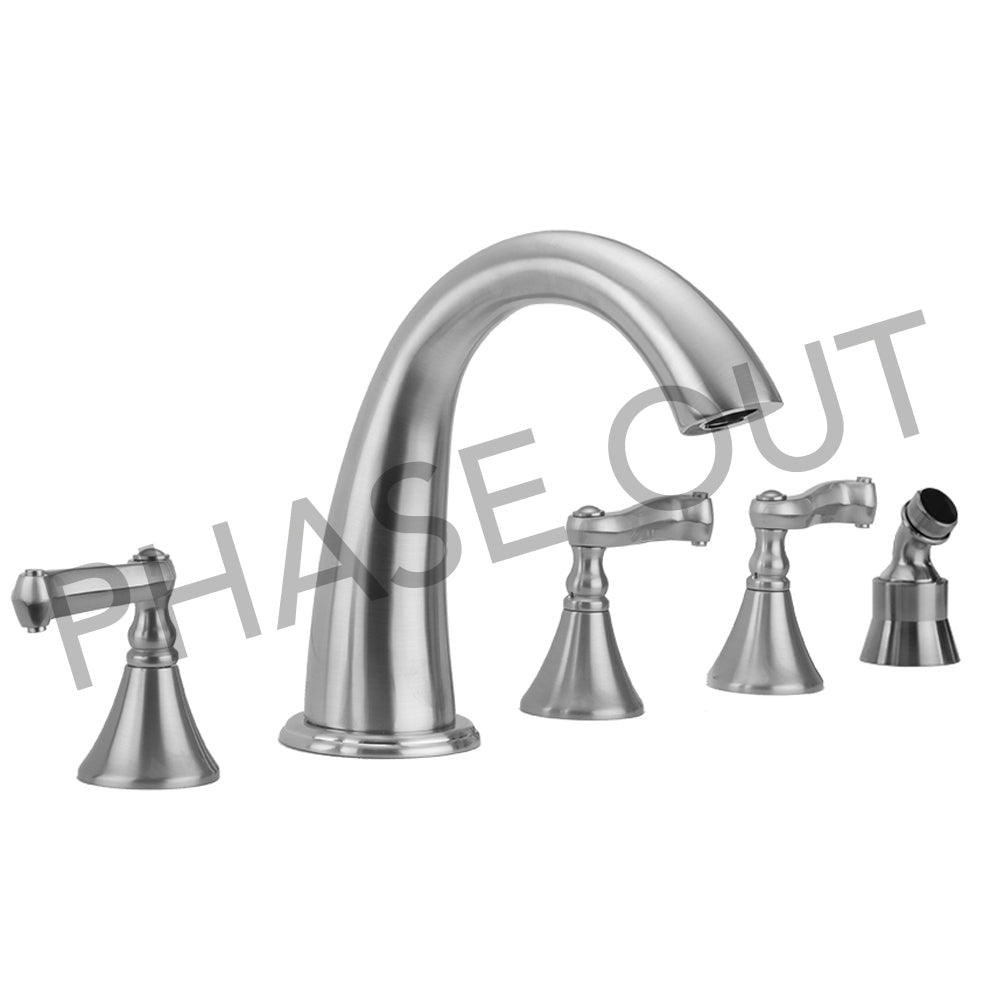 Jaclo 6960-T647-A-TRIM Cranford Roman Tub Set With Ribbon Handles Mount - Parent