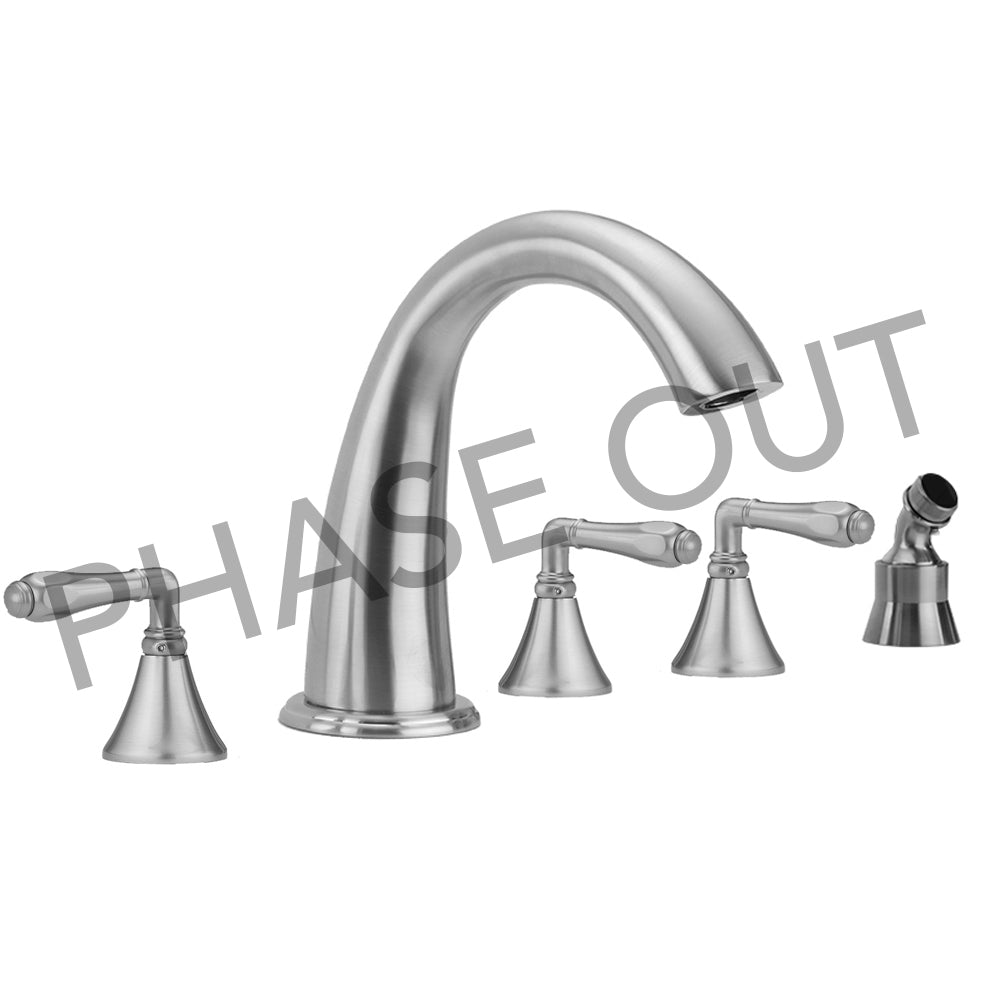 Jaclo 6960-T694-A-TRIM Cranford Roman Tub Set With Smooth Lever Handles - Parent