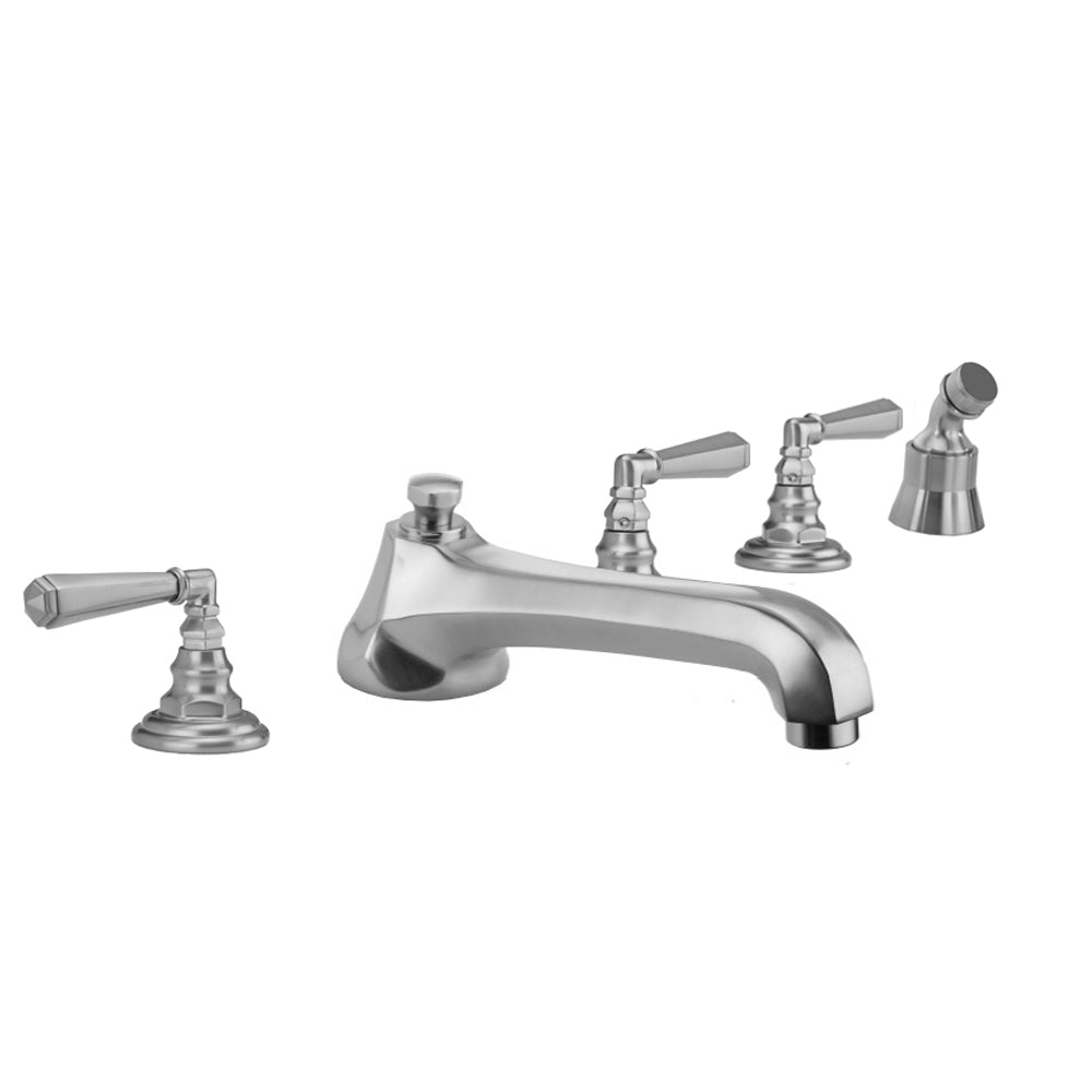 Jaclo 6970-T675-A-TRIM Westfield Roman Tub Set With Low Spout And Hex Lever Handles Mount - Parent