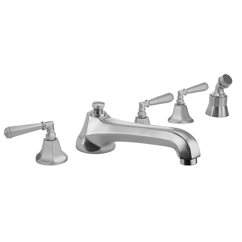 Jaclo 6970-T685-A-TRIM Astor Roman Tub Set With Low Spout And Hex Lever Handles Mount - Parent