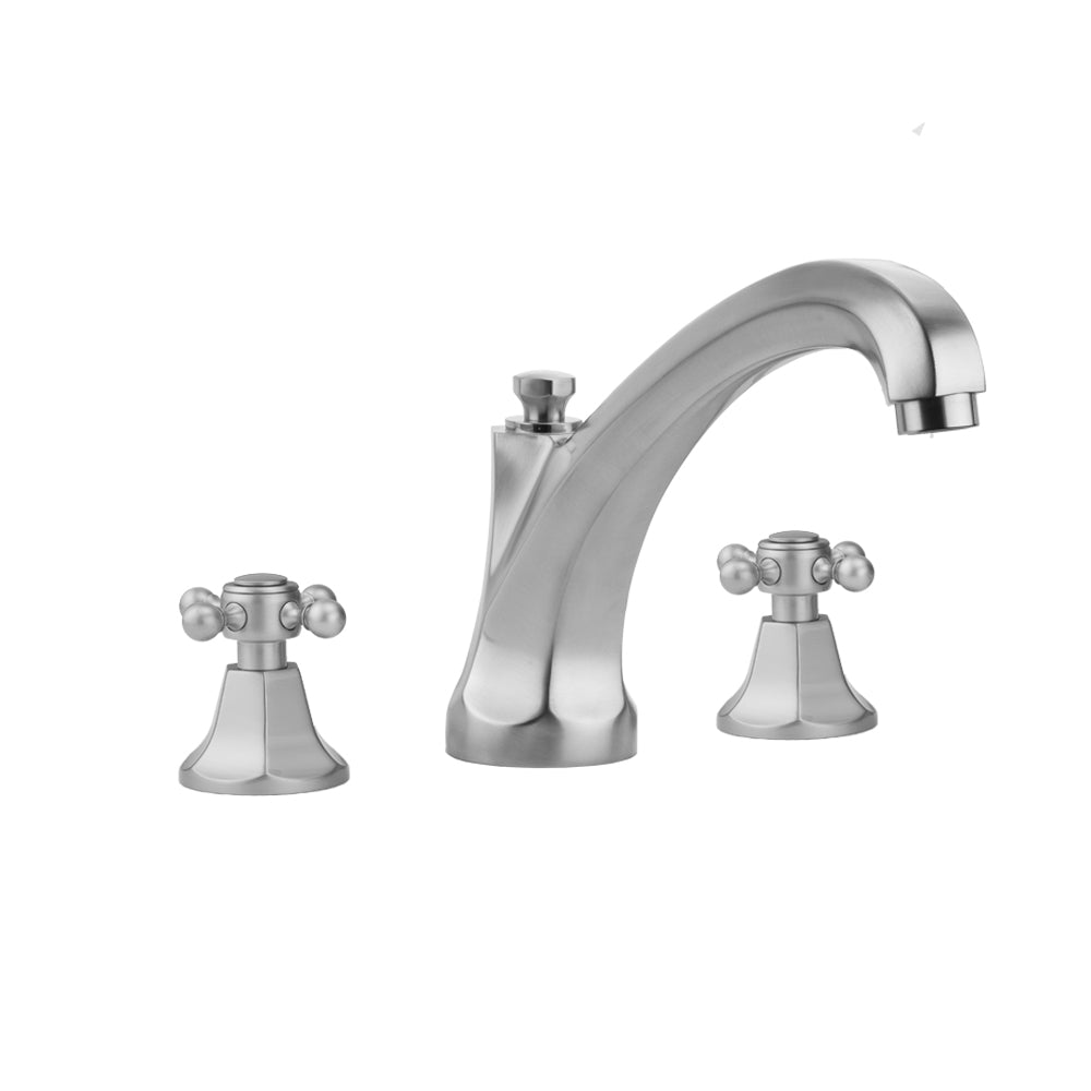 Jaclo 6972-T688-TRIM Astor Roman Tub Set With High Spout And Ball Cross Handles - Parent