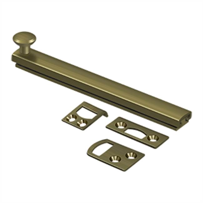 Deltana 6SBCS 6 Surface Bolt, Concealed Screw, HD