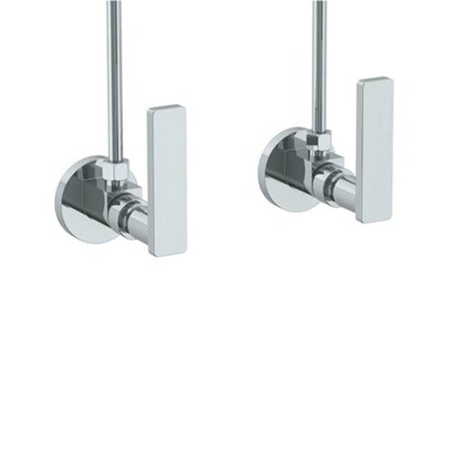 Watermark 70-MAS2-RNS4 Rainey Lavatory Angle Stop Kit -1/2" IPS X 3/8" Od Compression