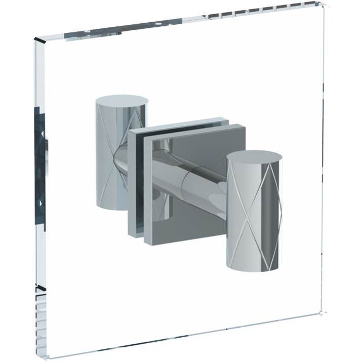 Watermark 71-0.5-DDP-LLD4 Lily Double Shower Door Knob/ Glass Mount Hook - Parent