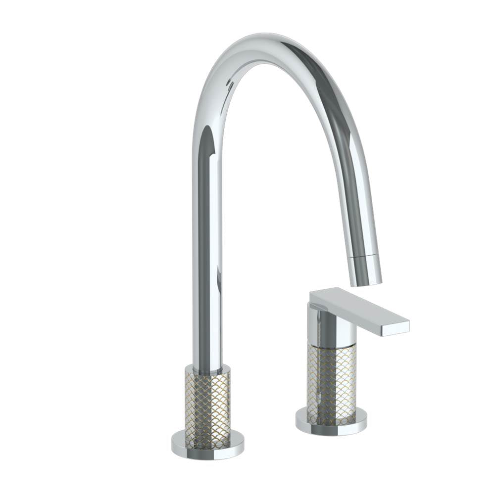 Watermark 71-7.1.3G-LLO6V Deck Mounted 2 Hole Gooseneck Kitchen Faucet - Parent