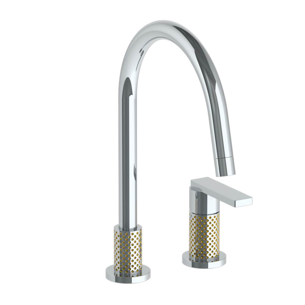 Watermark 71-7.1.3G-LLP5V Deck Mounted 2 Hole Gooseneck Kitchen Faucet - Parent