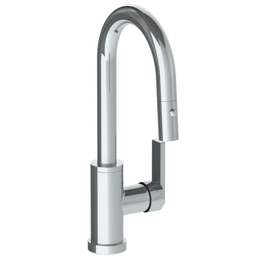 Watermark 71-9.3PG2-LLD4 Deck Mounted 1 Hole Gooseneck Prep Faucet With Pull Down Spray - Parent