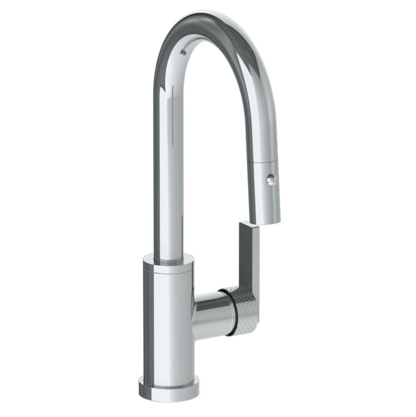 Watermark 71-9.3PG2-LLO6 Deck Mounted 1 Hole Gooseneck Prep Faucet With Pull Down Spray - Parent