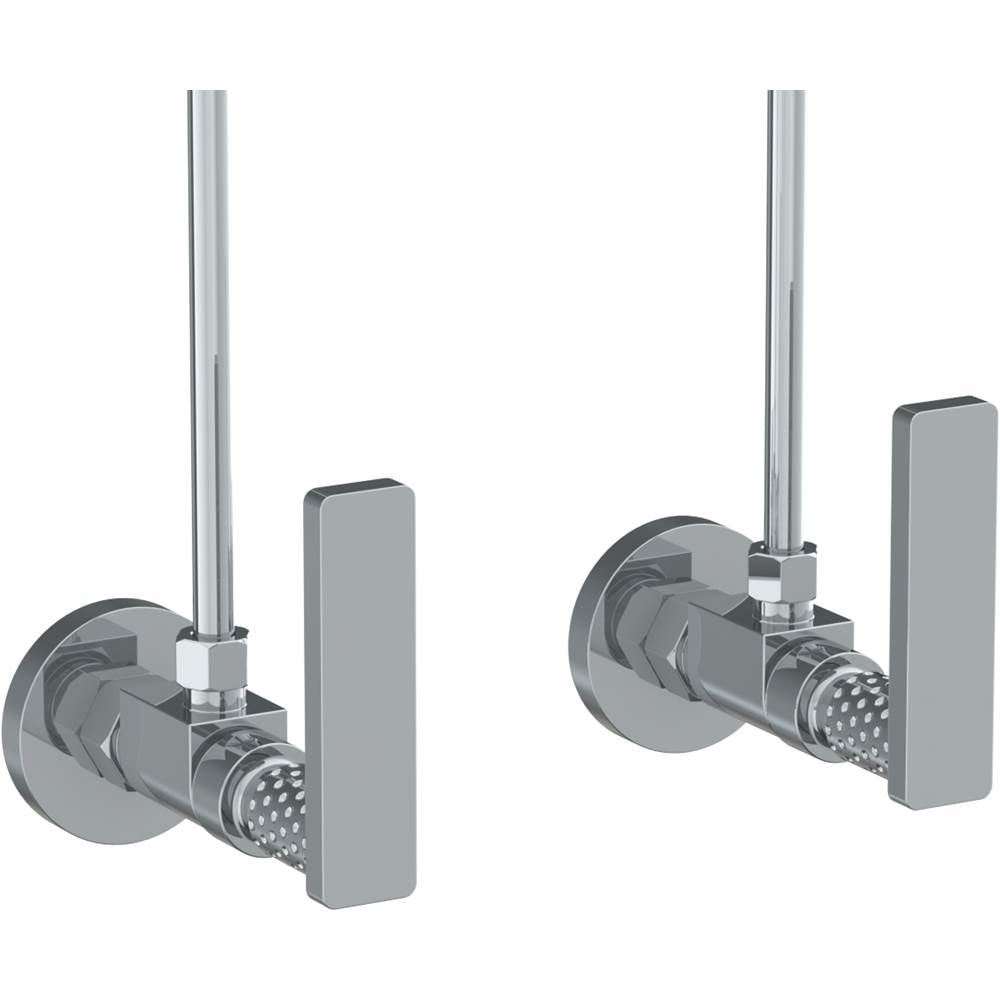 Watermark 71-MAS1-LLP5 Lily Lavatory Angle Stop Kit -1/2" Compression X 3/8" Od Compression
