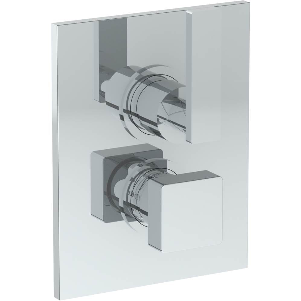 Watermark 71-T20-LLD4 Lily Wall Mounted Thermostatic Shower Trim With Built-In Control 7-1/2" Diameter