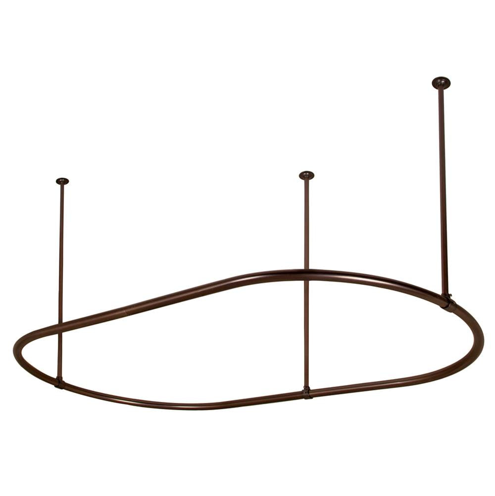 Barclay 7152-48 48 Oval Shower CurtainRing