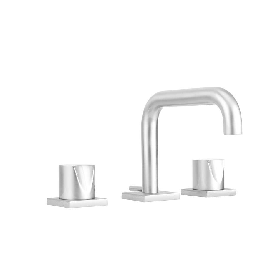Jaclo 7773-TSQ672-1.2 Uptown Contempo Slim Faucet With Square Escutcheons & Thumb Handles- 1.2 Gpm - Parent