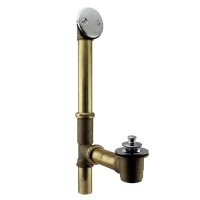 Westbrass 79417 Twist and Close Bath Waste - 14 in. Make-Up, 17 Ga. Tubing - Parent