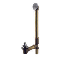 Westbrass 7971820 Pull and Drain Bath Waste - 22 in. Make-Up, 20 Ga. Tubing - Parent