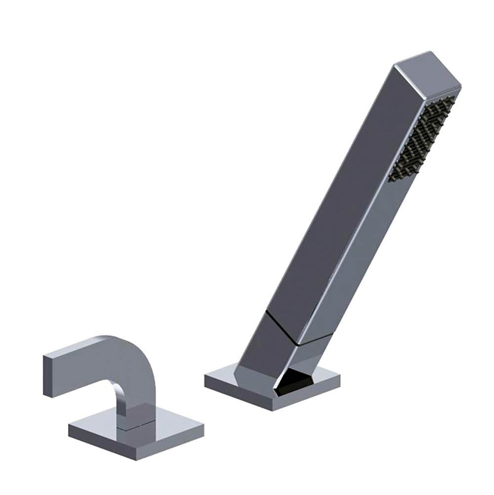 Franz Viegener FV133/J4.0 Domino Deck Mounted Roman Diverter Valve And Handshower Assembly