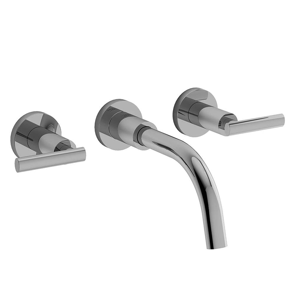 Franz Viegener FV203/59L.0 Nerea Lever Plus Wall - Mounted Lavatory Faucet, Less Drain Assembly, Trim Only