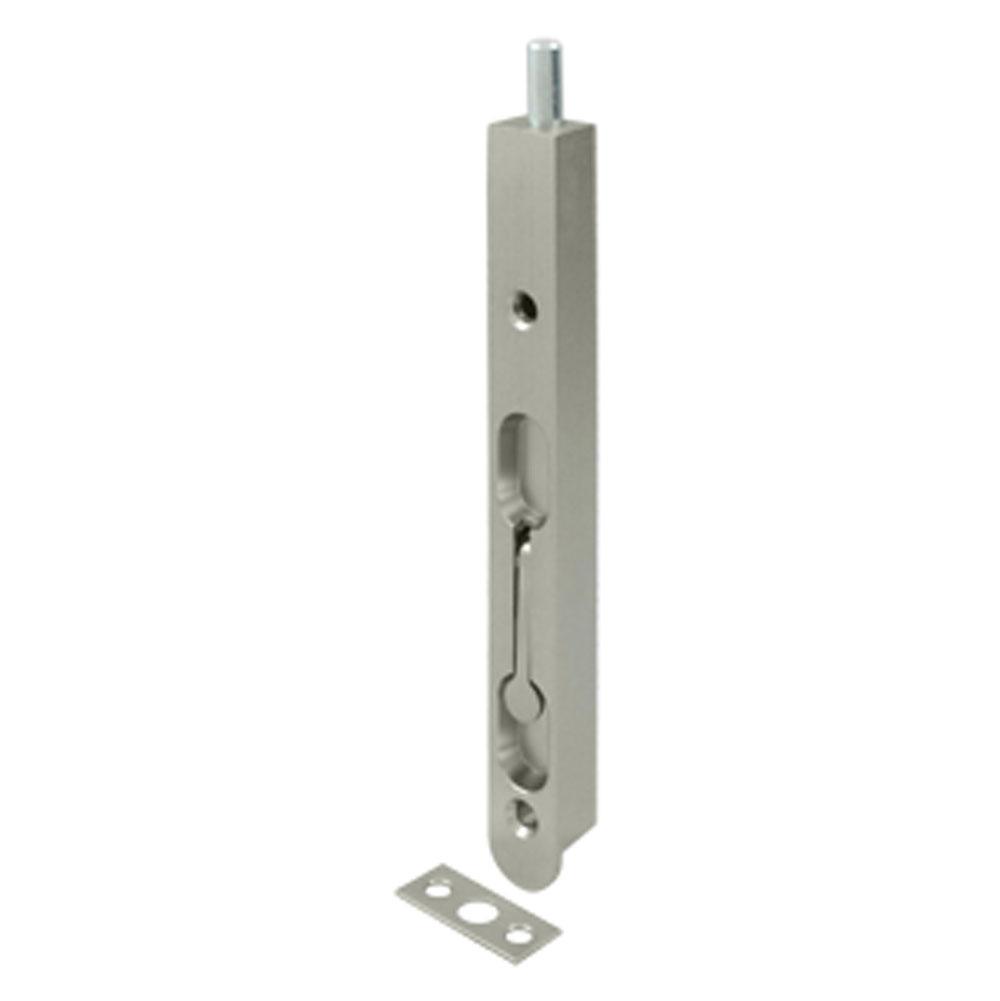 Deltana 7FBZ 7 Flush Bolt, Zinc