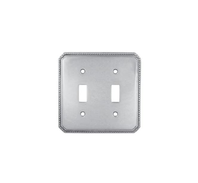 Omnia 8004/D Double Toggle Switchplate - Parent