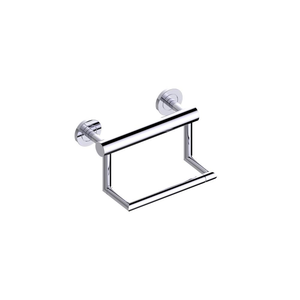 Kartners 8289120 Grab Bar With Toilet Paper Holder Holder 9" - Parent