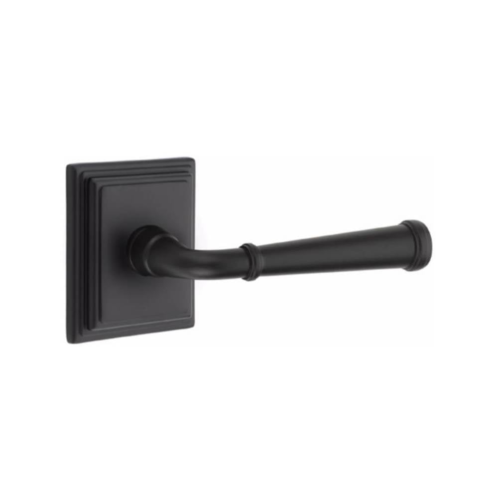 Emtek 8561ME Dummy , Wilshire Rosette , Merrimack Lever