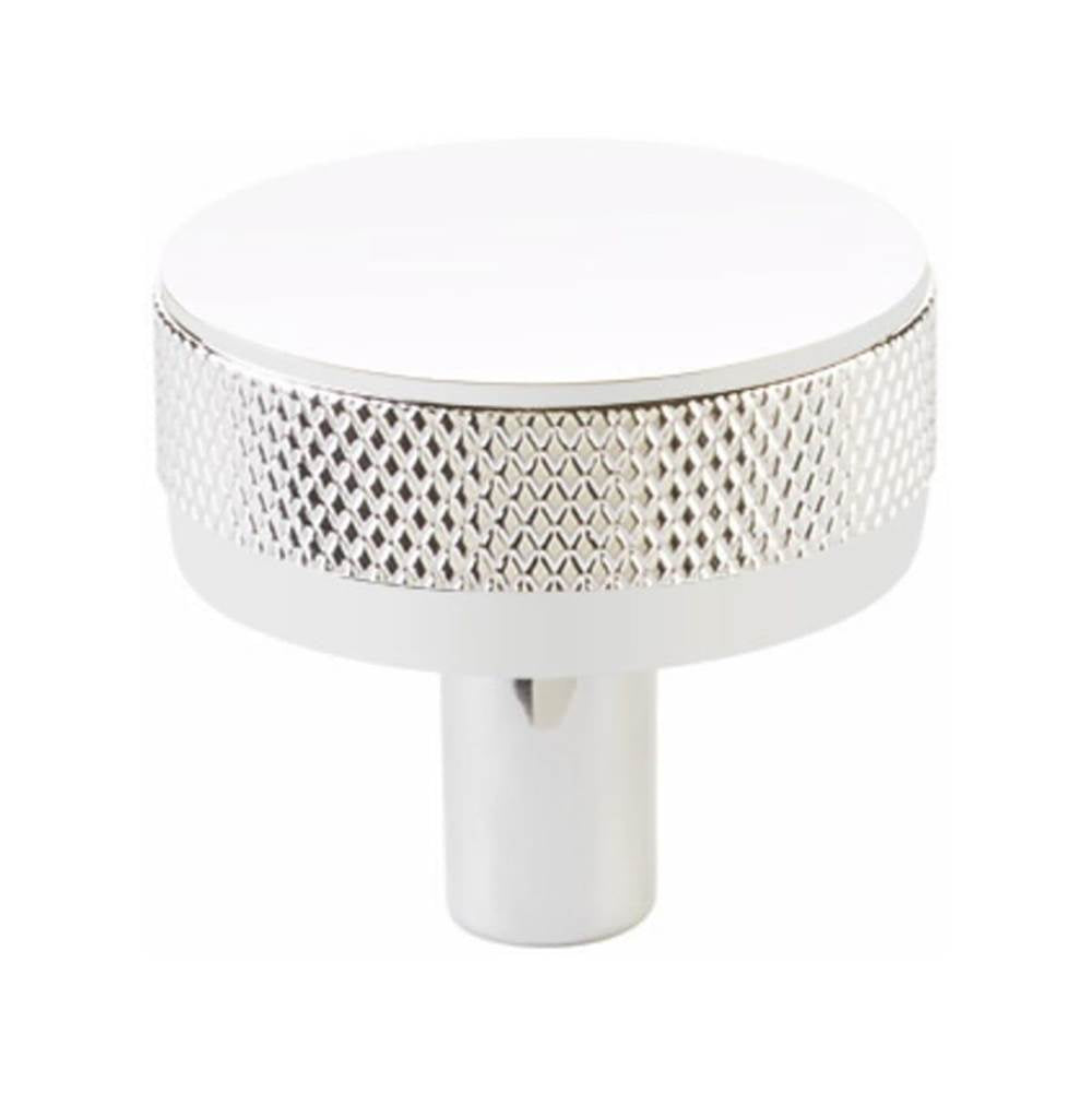 Emtek 86655.CCKUS26 SELECT Cabinet Knob 1-1/4" , Conical Stem , Knurled Knob - Parent