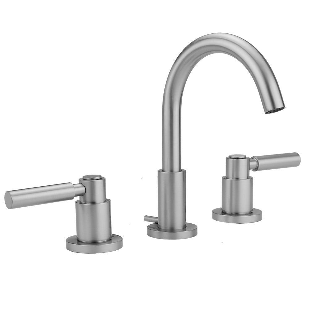 Jaclo 8880-L-1.2 Uptown Contempo Faucet With Round Escutcheons & High Lever Handles -1.2 Gpm - Parent