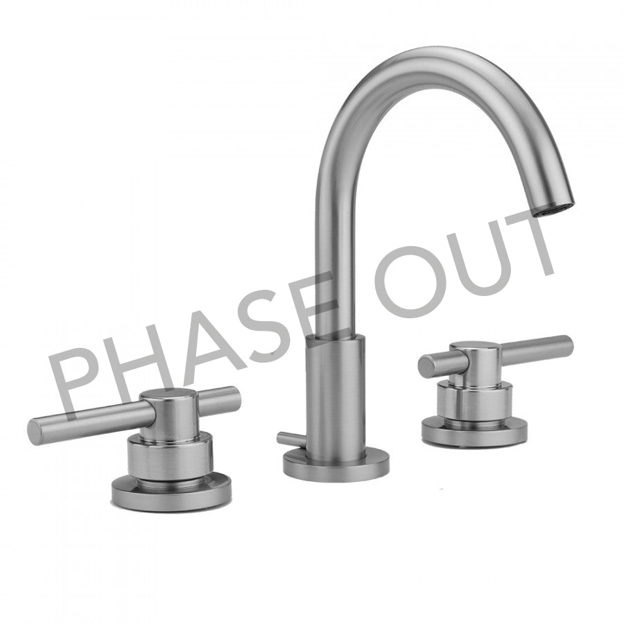Jaclo 8880-T638-1.2 Uptown Contempo Faucet With Round Escutcheons & Peg Lever Handles -1.2 Gpm - Parent