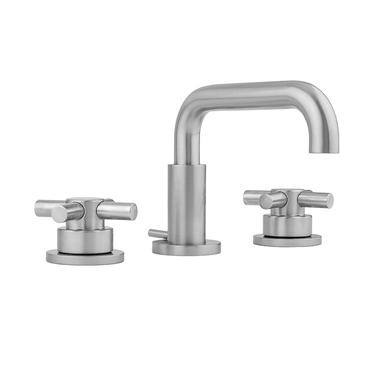 Jaclo 8882-T630-0.5 Downtown Contempo Faucet With Round Escutcheons & Low Contempo Cross Handles- 0.5 Gpm - Parent
