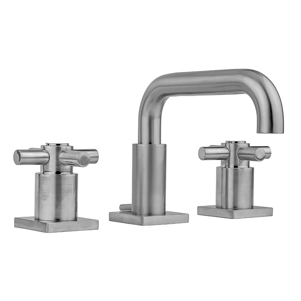 Jaclo 8883-SQC-1.2 Downtown Contempo Faucet With Square Escutcheons & Contempo High Cross Handles -1.2 Gpm - Parent