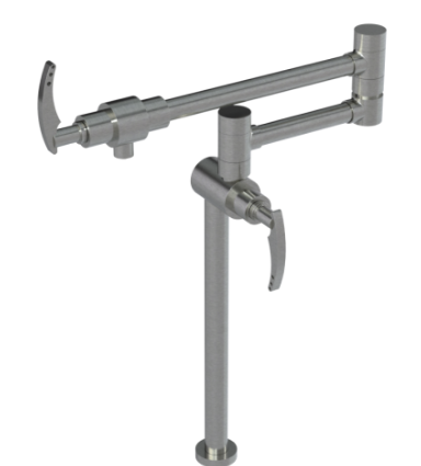 Rubinet 8HLAL Single Control Kitchen Set With Suspended Industrial Spray