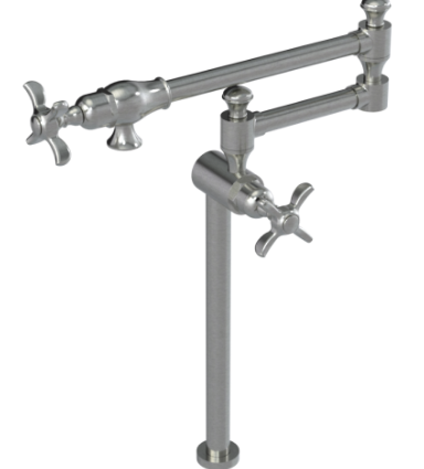 Rubinet 8HRVC Deck Mount Pot Filler