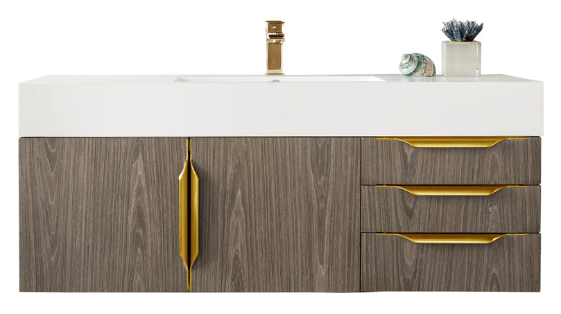 James Martin 389-V48-AGR-A Mercer Island 48" Single Vanity