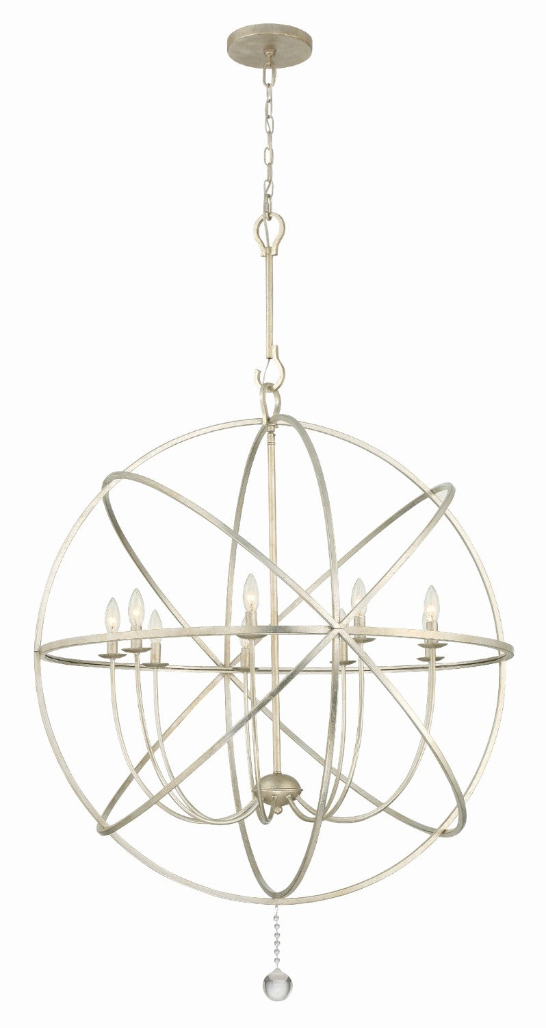 Crystorama 9229 Solaris 9 Light Sphere Chandelier