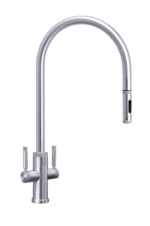 Waterstone 9302 Industrial 2 Handle Pull-Down Kitchen Faucet - Parent
