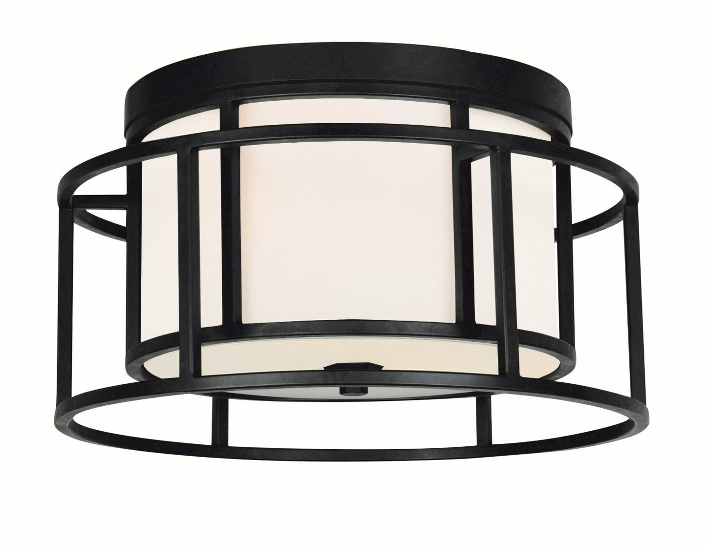 Crystorama 9590 Brian Patrick Flynn for Crystorama Hulton 2 Light Ceiling Mount