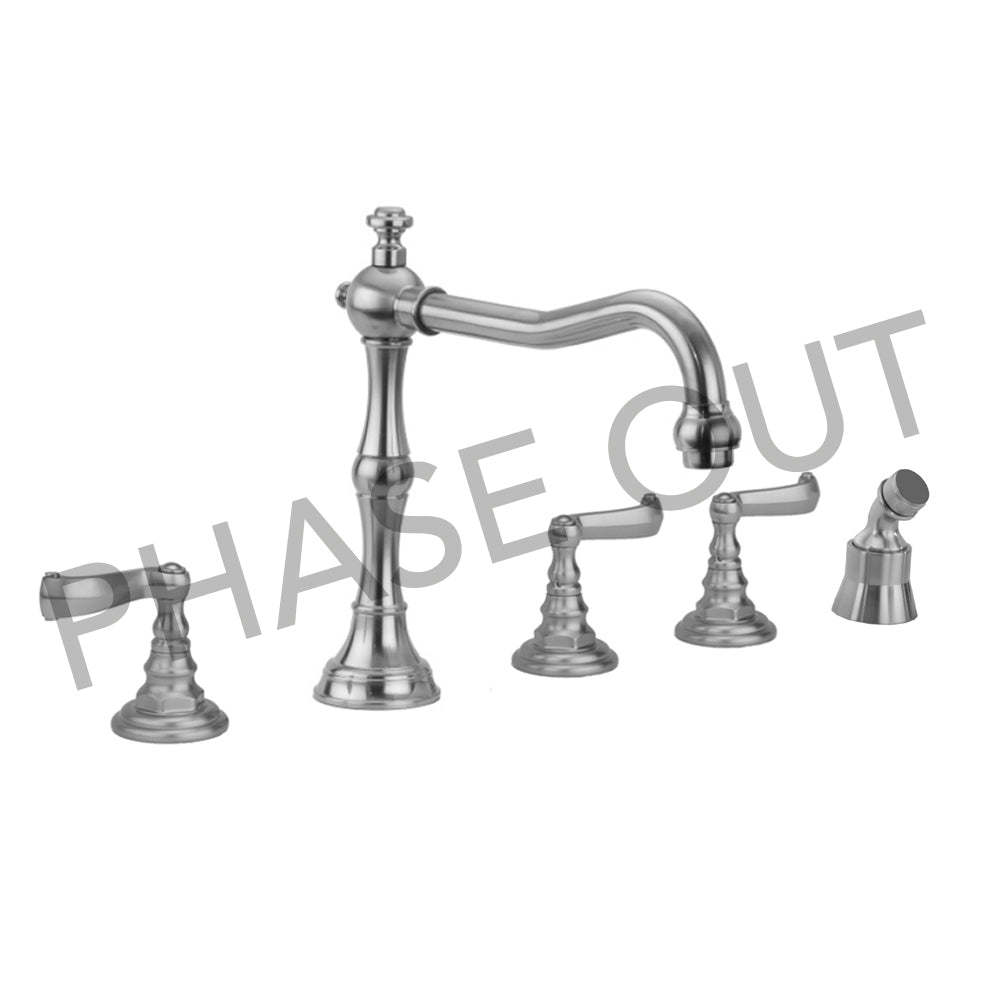 Jaclo 9930-T667-A-TRIM Roaring 20'S Roman Tub Set With Ribbon Lever Handles - Parent