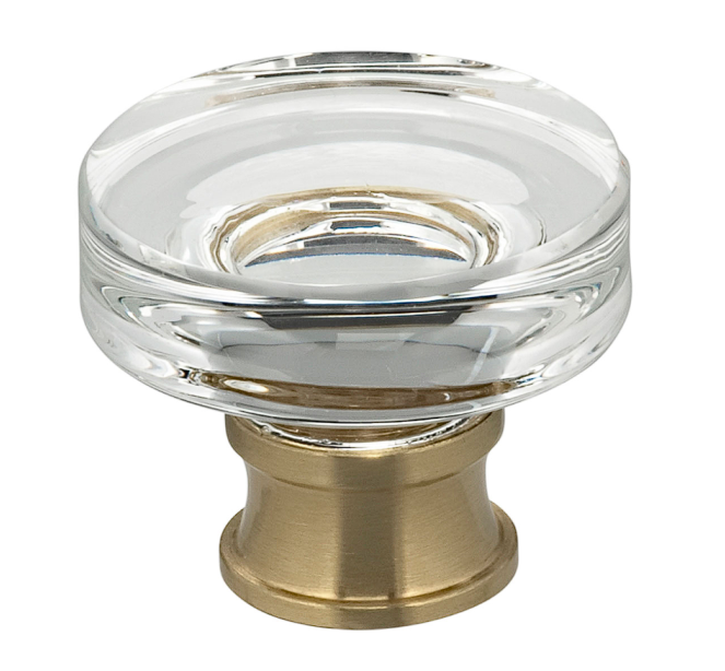 Omnia 9936/32 Puck Glass Cabinet Knob - Parent