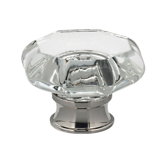 Omnia 9955/32 Octagon Glass Cabinet Knob - Parent