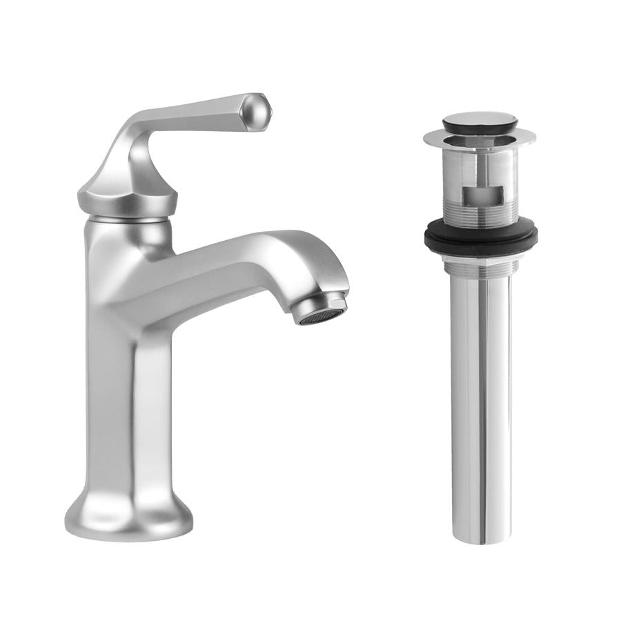 Jaclo 9977-812-0.5 Hex Single Hole Faucet With Push Top Drain- 0.5 Gpm - Parent