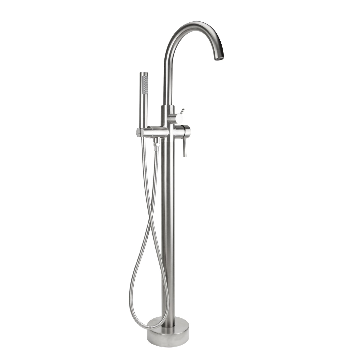 Jaclo 9990-FST Uptown Contempo Freestanding Tub Filler With Handshower & Handshower Hose - Parent