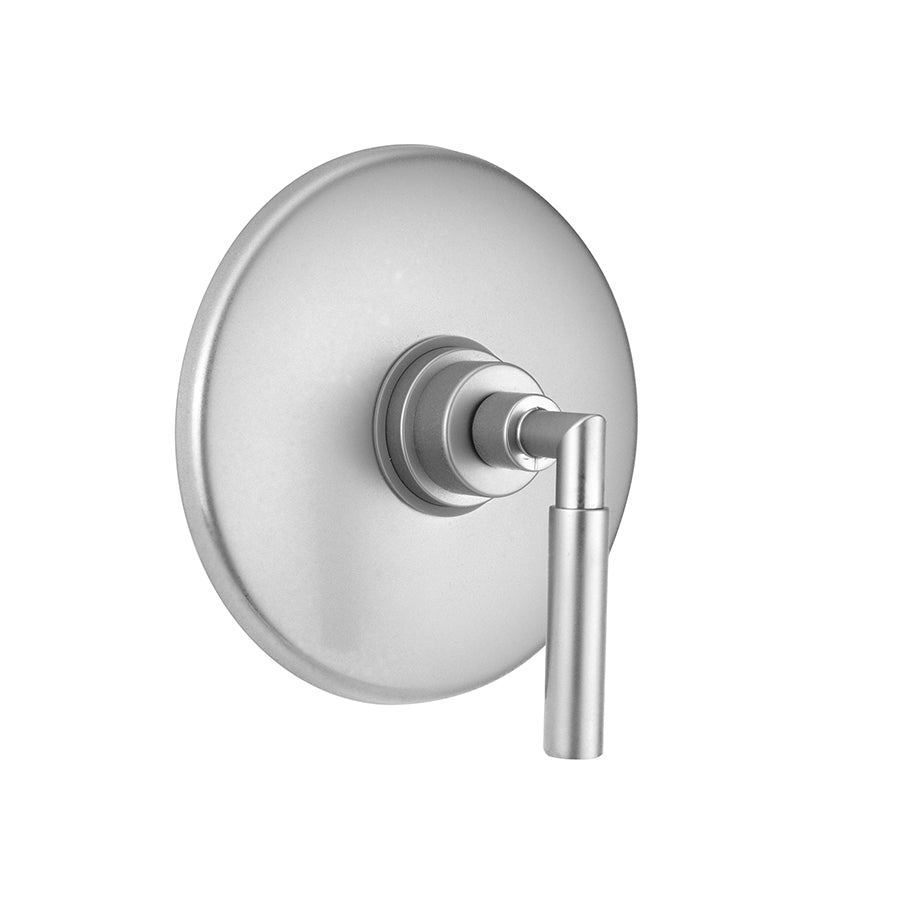 Jaclo A459-TRIM Round Plate With Contempo Hub Base Lever Trim For Pressure Balance Cycling Valve - Parent