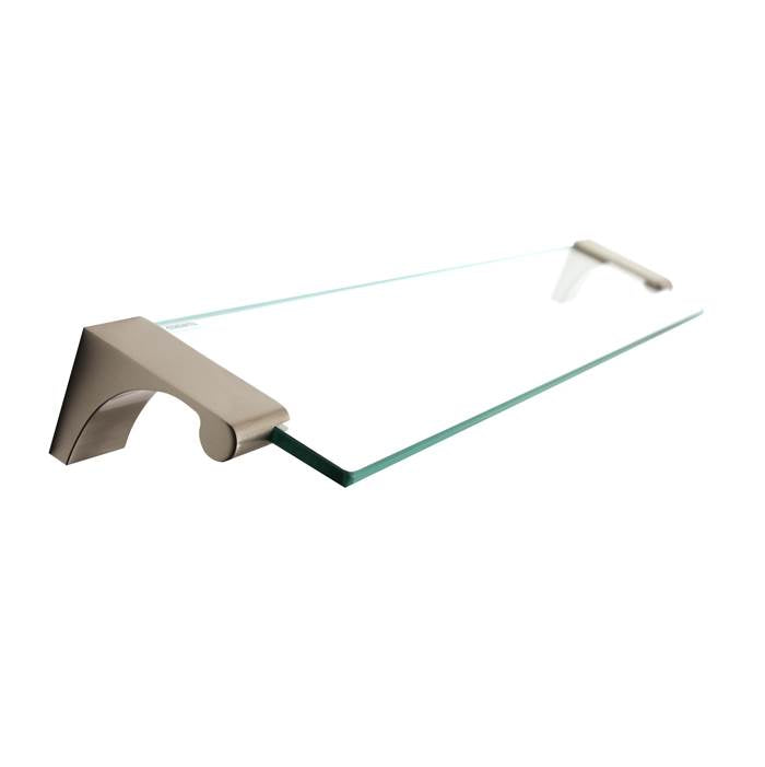 Alno Contemporary I Glass Shelf With Brackets - Parent