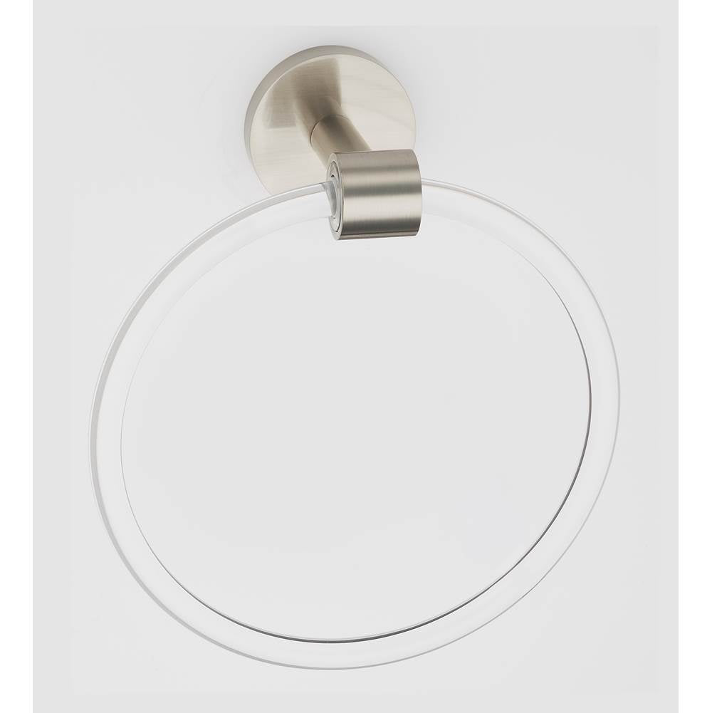 Alno Acrylic Contemporary Towel Ring - Parent