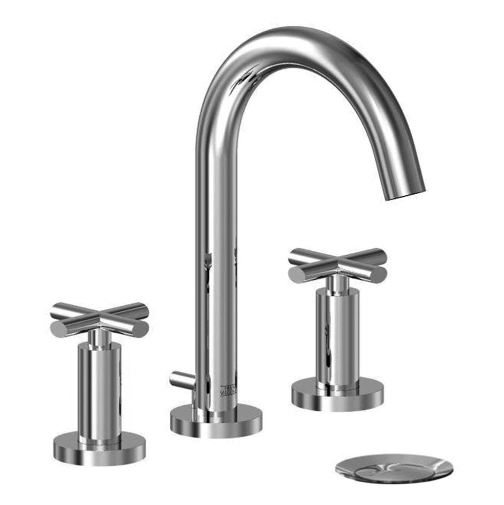 Franz Viegener FV201/59 Nerea Plus Widespread Lavatory Faucet With Pop - Up Drain Assembly