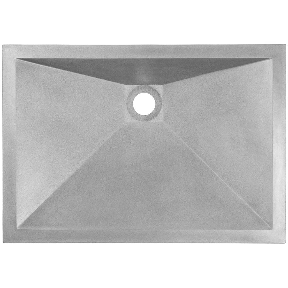 Linkasink AC06 Rider Concrete Rectangle Sloped Sink